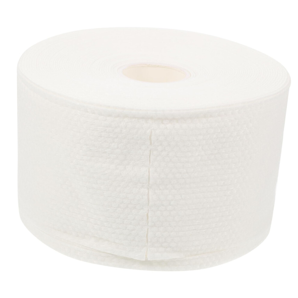 White Disposable Face Towel Roll Soft Nonwoven Fabric For Facial Cleansing And Makeup Removal