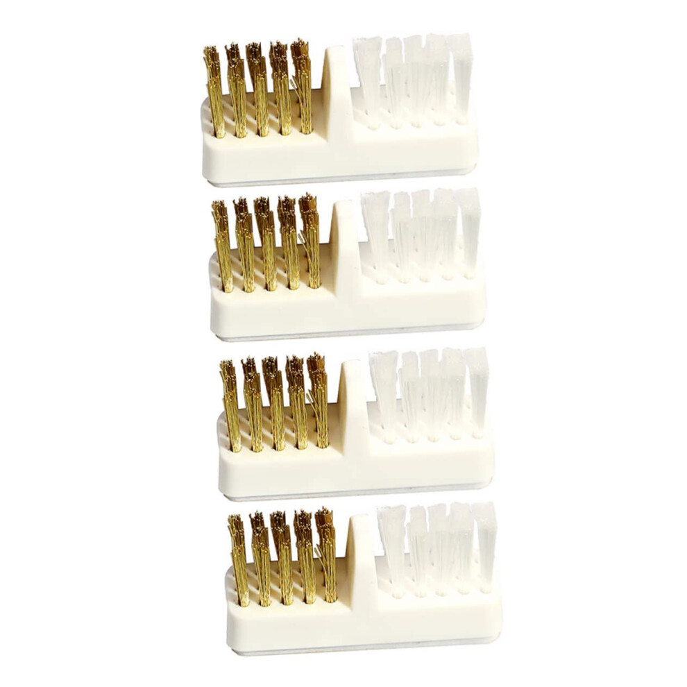 Nail Drill Cleaning Brush Set with Copper Wire for Deep Cleaning and Quick Dust Removal, 4pcs