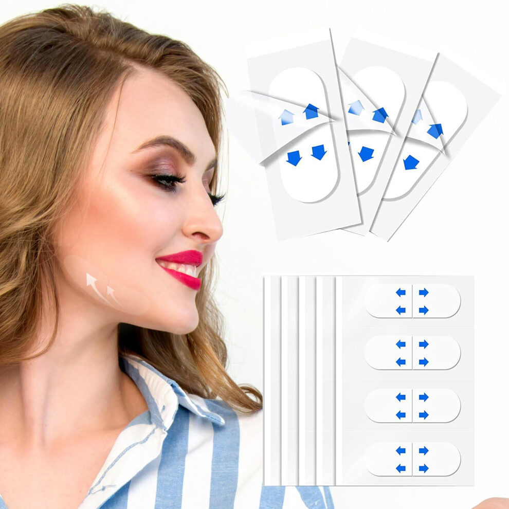 Face Lift Tape Invisible Instant Lifting for Wrinkles and Double Chin, Waterproof 120pcs