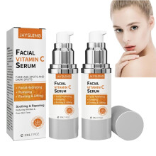 Vitamin C Serum for Face with Hyaluronic Acid, Anti Aging Brightening Hydrating Set for Wrinkles and Dark Spots, 2PCS