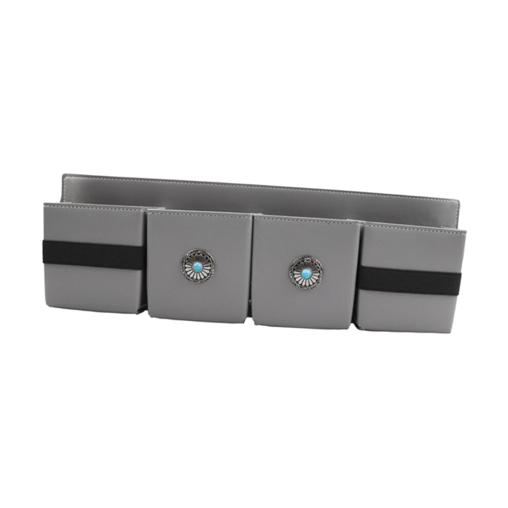 Hairdressing Tool Pouch Grey Hair Stylist Waist Belt With Multiple Tool Organization For Salon 9450606956781