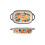 Ceramic Baking Dish with Handles, Oven and Microwave Safe Colorful Flower Pattern Rectangular Pan 1