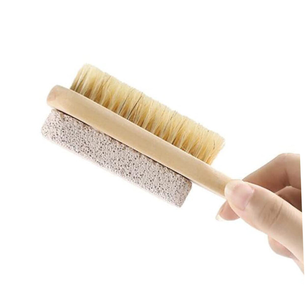2pcs DualSided Pumice Foot Scrubber and File for Callus Removal and Smooth Feet Care