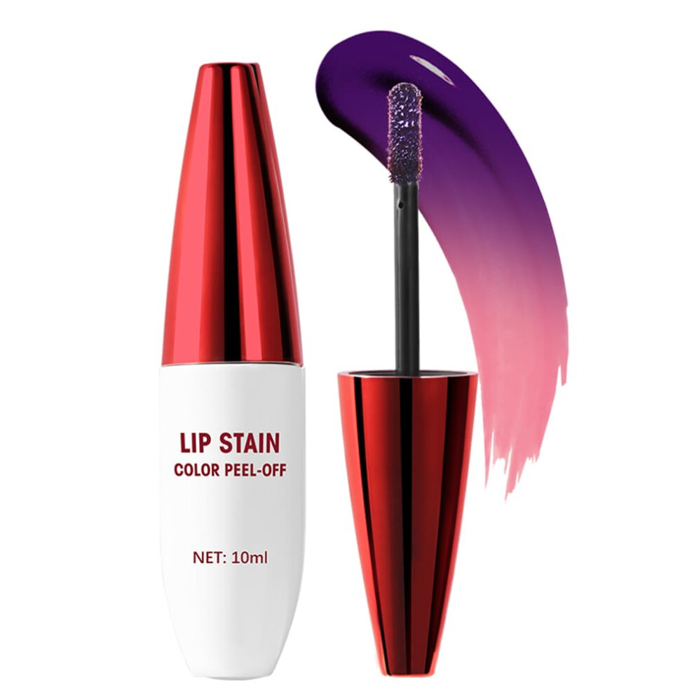 Pink Hot Peel Off Lip Stain Waterproof Smudge Proof Long Lasting Hydrating Large Size
