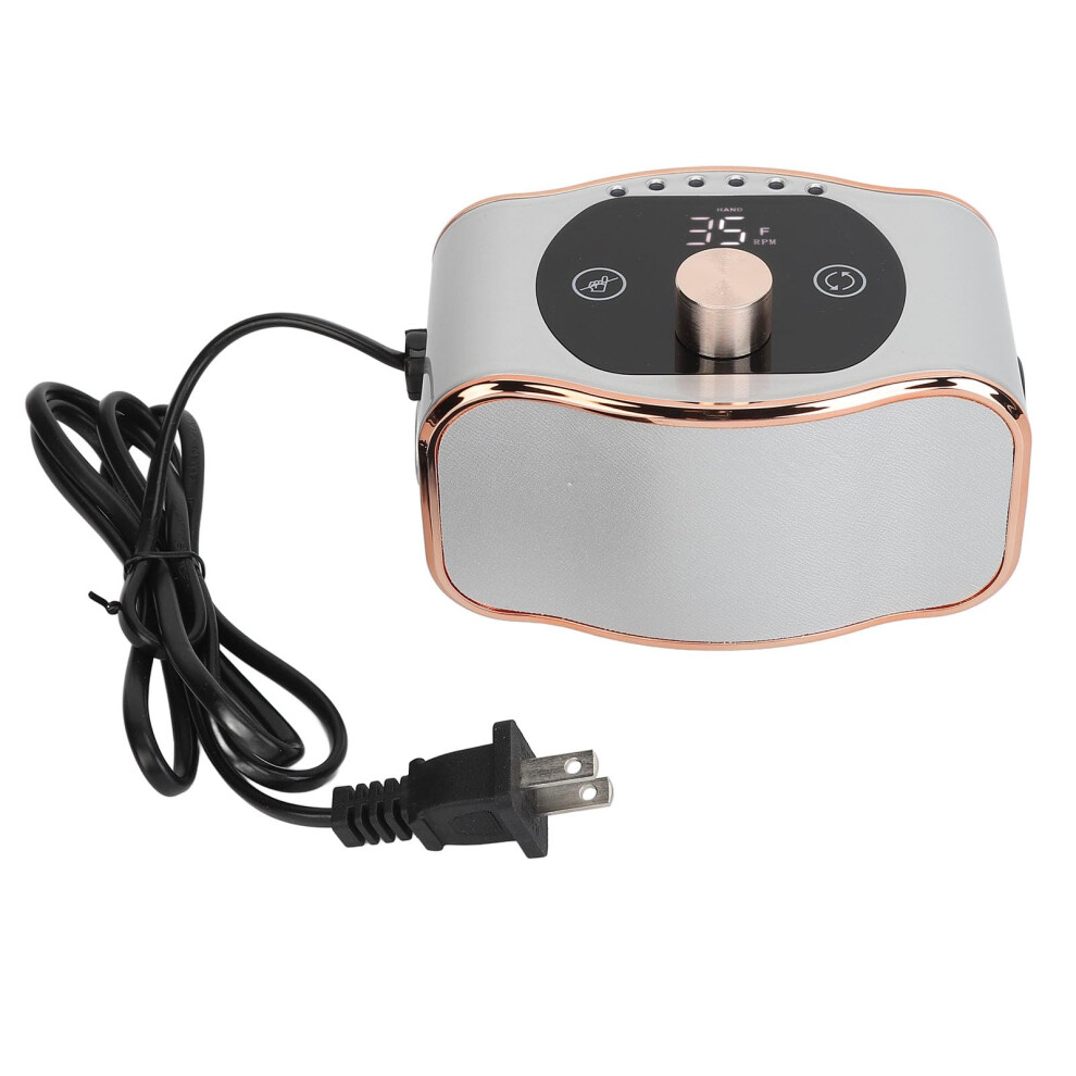 Electric Nail Drill 35000RPM with Touchscreen Speed Control, Low Noise Professional Nail File for Acrylic and Gel Nails
