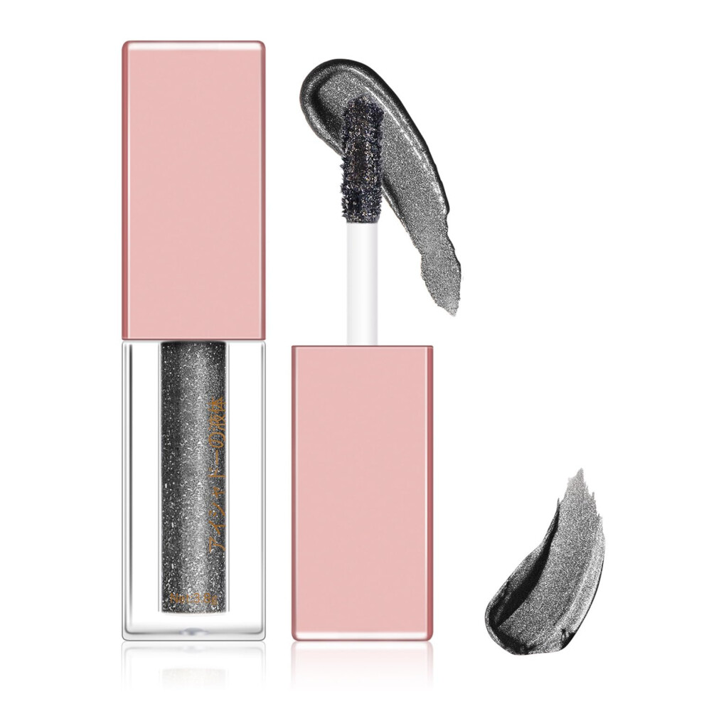 Liquid Glitter Eyeshadow Metallic Waterproof LongLasting QuickDry Sparkling Eye Makeup Pen #03