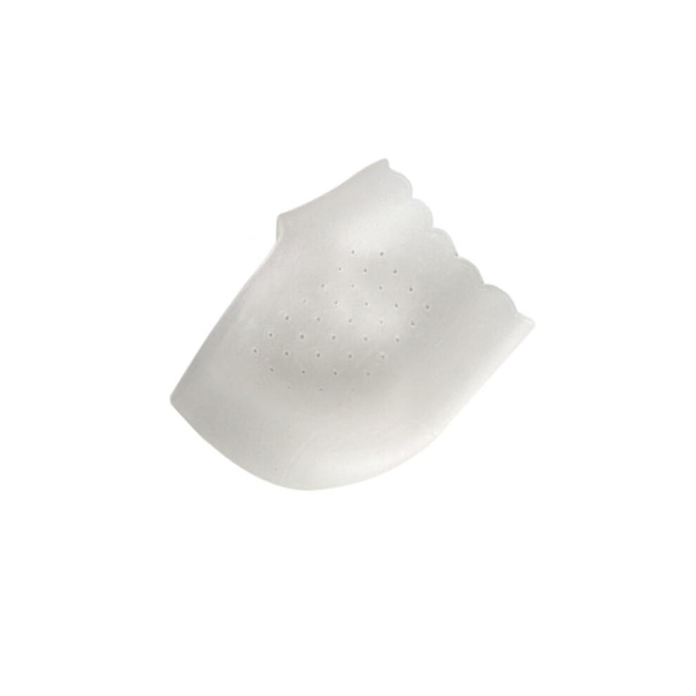 Gel Heel Protectors 2Pack with Moisturizing Gel Cushioning for Dry Cracked Heels Foot Care