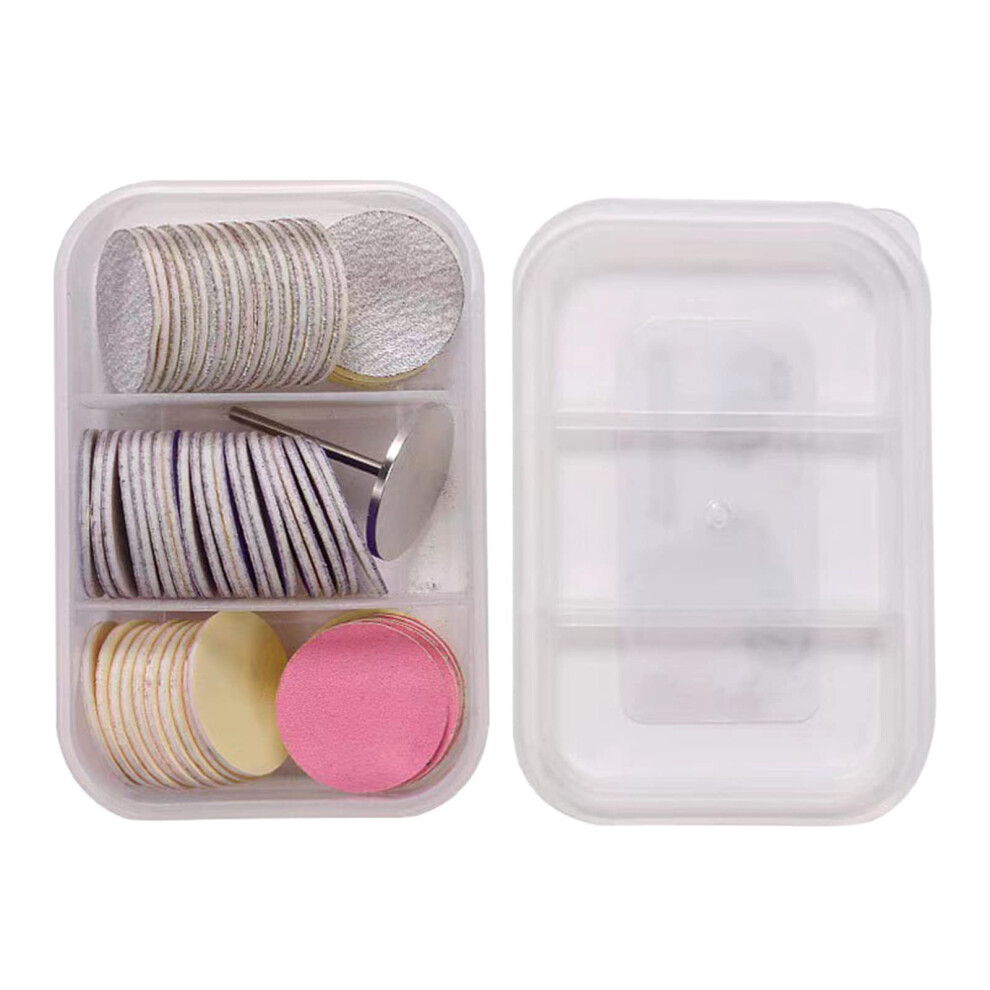 Pedicure Sanding Discs with Bit Set, Self Adhesive Sandpaper Pads for Foot File Dead Skin Removal