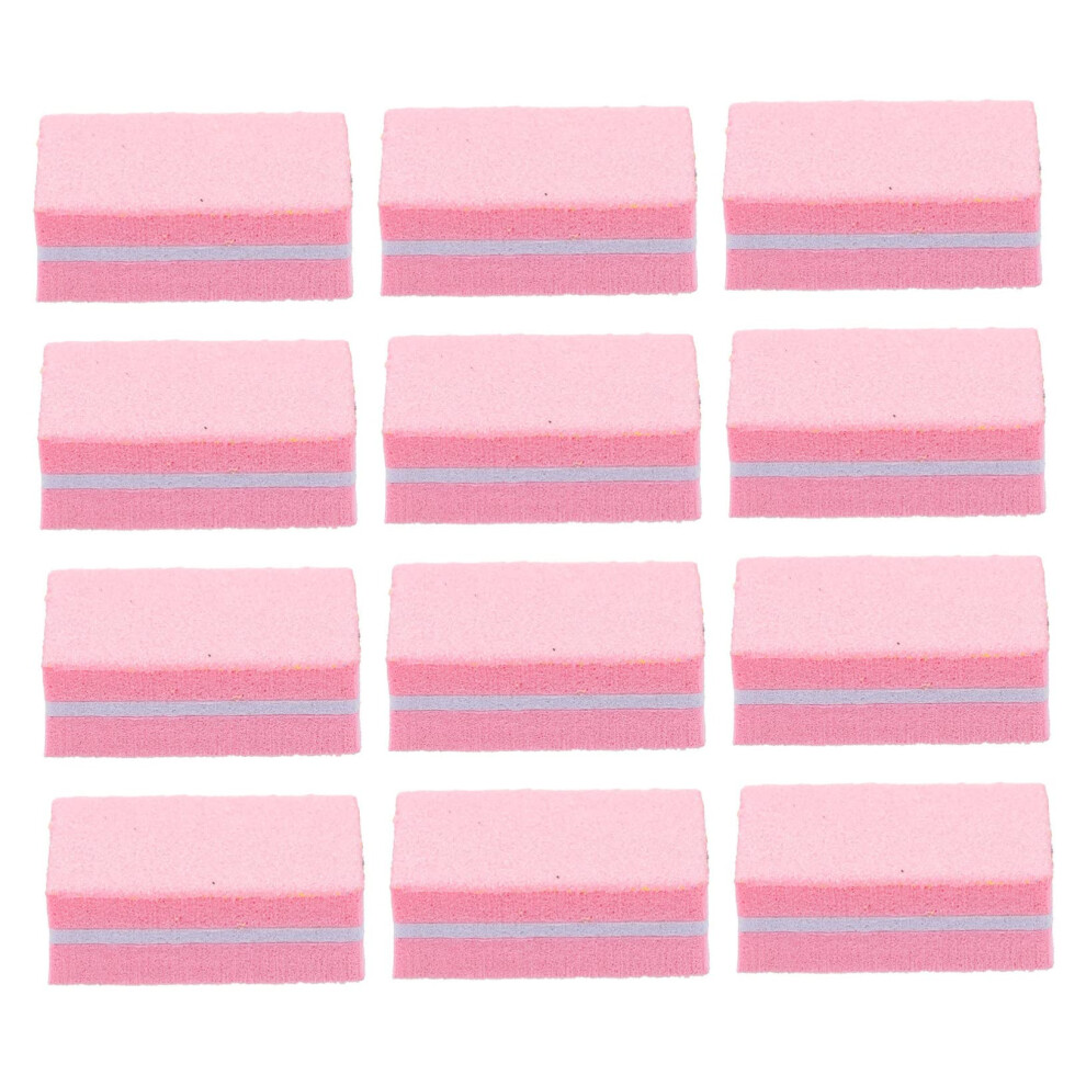 50pcs Mini Sponge Nail Buffer Block Set for Smooth Nail Preparation and Professional Manicure Use