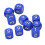 Dadi da 20 pezzi premium blu a 6 facce - Perfetti per giochi da tavolo e altro ancora 11