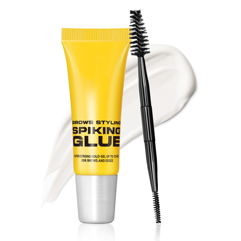 Eyebrow Gel Brow Lift Kit Waterproof Clear Styling with DualEnded Brush Strong Hold