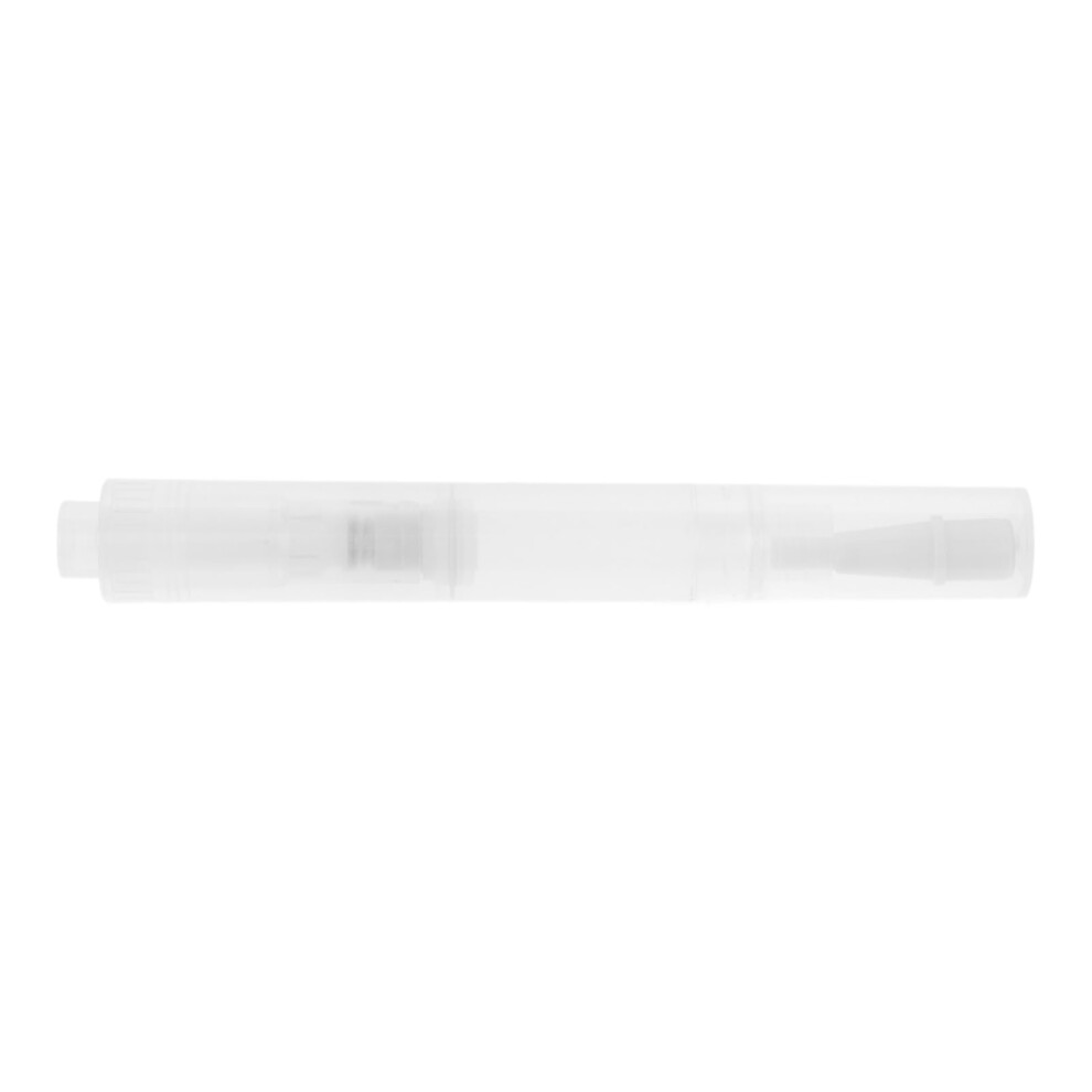 Refillable Empty Lip Gloss Tube and Cuticle Oil Pen with Clear Barrel for Nail Care