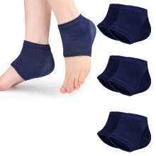 Heel Protection Socks with Moisturizing Gel, Open Toe Design for Dry Cracked Heel