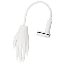Nail Practice Hand Model Realistic Human Size Flexible Durable Build for Manicure Training