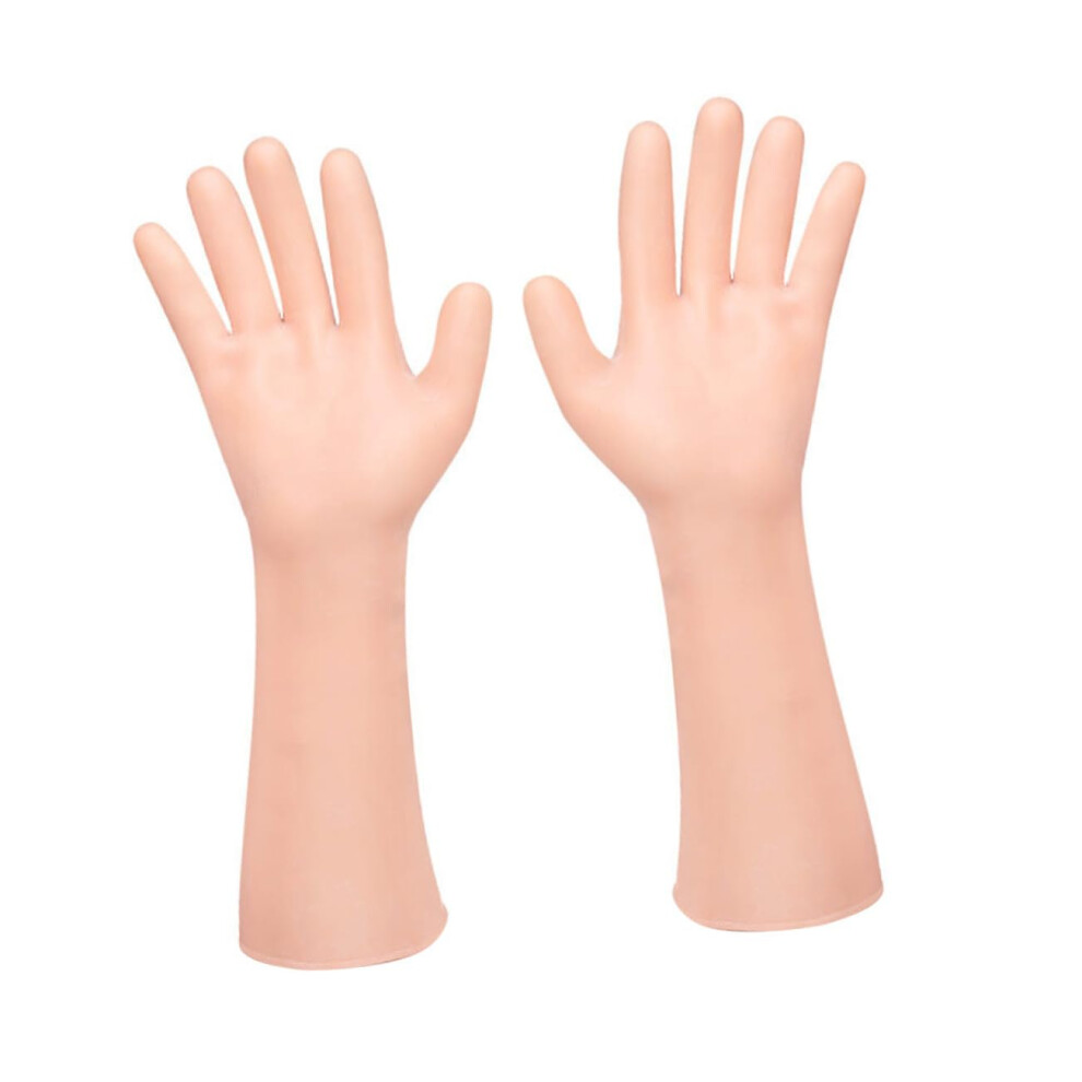Moisturizing Gloves for Dry Hands with Deep Hydration, Long Arm Coverage, Reusable Overnight Care