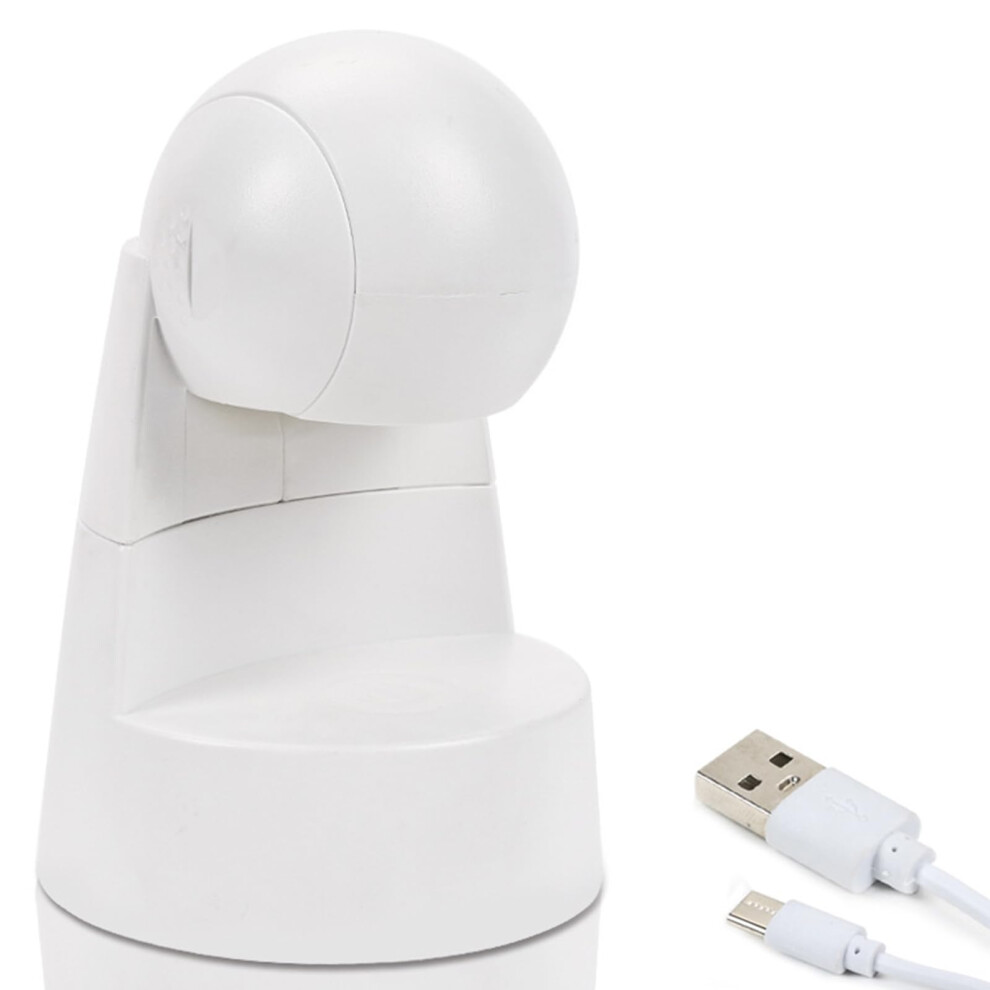LED Nail Lamp 18W Gel Nail Dryer with Touch Control USB Rechargeable Fast Curing for Home and Travel