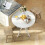 Homcom (White) HOMCOM 80cm Round Dining Table, Industrial Kitchen Table with Steel Legs 9