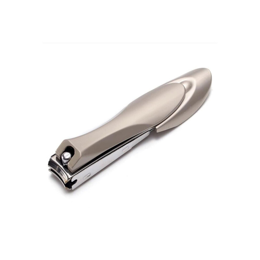 Professional Stainless Steel Nail Clippers with Anti Slip Handle for Precise Manicure Pedicure