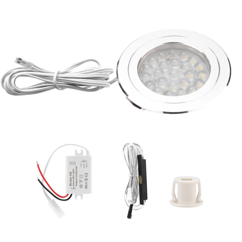 Low Voltage Camper S, Rv Led Spot 12V Recessed Puck Aluminum Construction, Smooth Dimming Led High Brightness For Rv Interior Warm Light 9482828009587