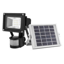 Outdoor Solar Lights, Bright White Light Adjustable Solar Security Flood Lights - Higher Charging Efficiency, Waterproof, Long Working Time