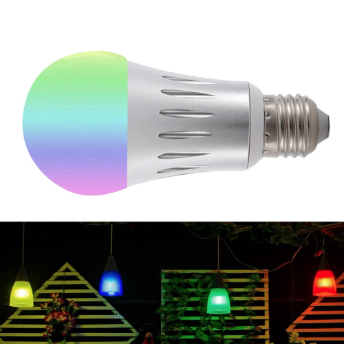 Smart WiFi LED Bulb, RGB+Cct Color Changing Light For Any Space, App-Controlled Lighting That Transforms Your Environment, Energy-Efficient Smart 1