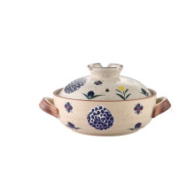 Ceramic Cooking Pot Heat Resistant Non Stick Casserole Dish for Gas Stove Kitchen Stew
