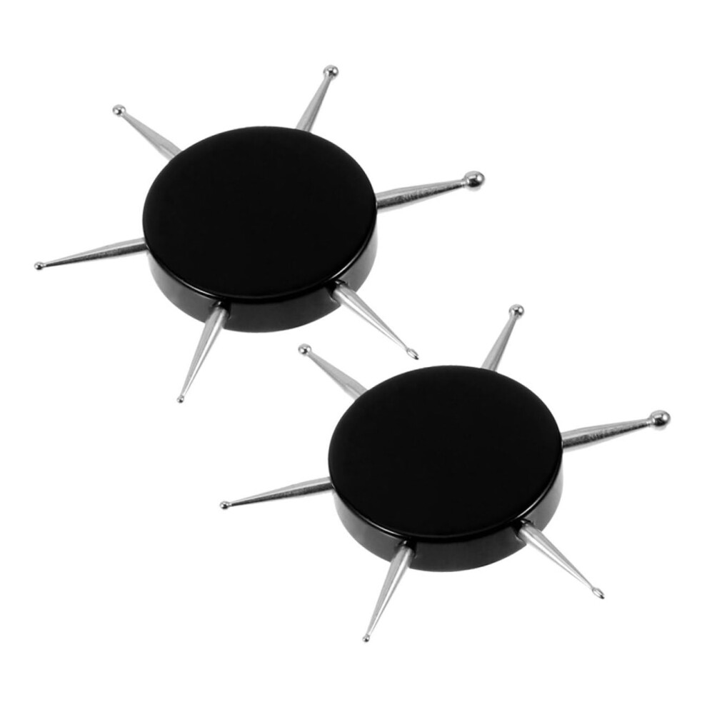 2pcs Nail Dotting Tool with Precision MultiSize Heads for DIY Manicure and Nail Art