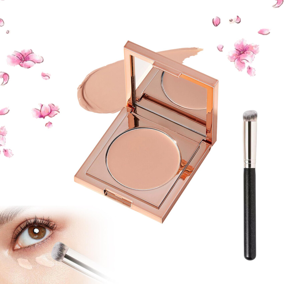 Light/Dark Undereye Concealer And Color Corrector For Skin Tone, Hydrating Brightening Circles Coverage