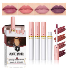 Matte Liquid Lipstick Set 4 Colors Velvet Matte Lip Gloss Long Lasting Waterproof NonTransfer