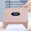 54W Wireless Rechargeable UV LED Nail Lamp with Smart Sensor, Dual Light, Timer, Removable Base 2