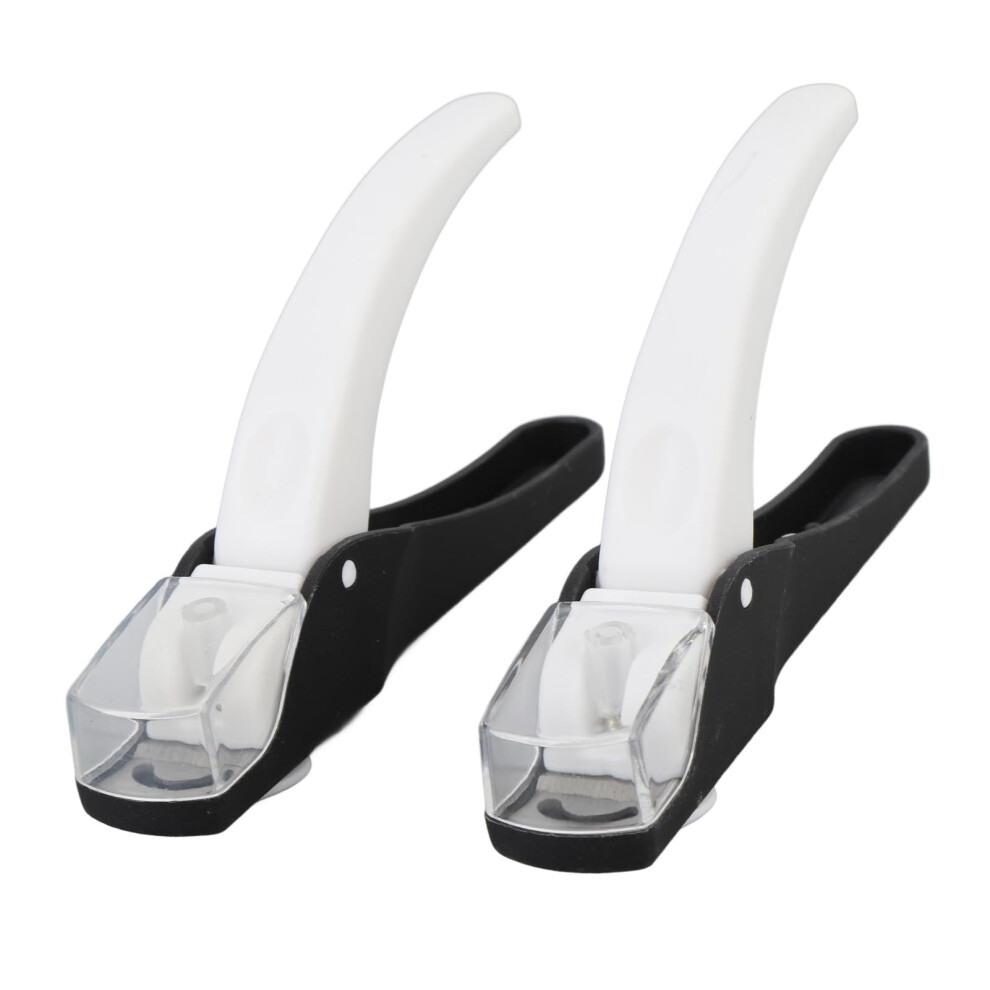 Nail Tip Clipper and False Nail Cutter Set, UShaped Acrylic Nail Trimmer for Salon Manicure
