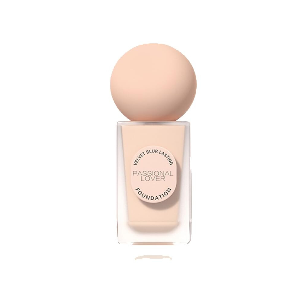Matte Velvet Liquid Foundation 30ml Full Coverage Longwear Oil Control for Oily Skin