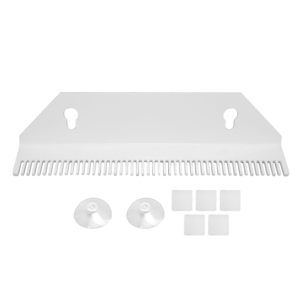 Hair Extension Holder with Suction Cup, Clear Acrylic Wig Display Stand, Wall Mounted Storage Rack