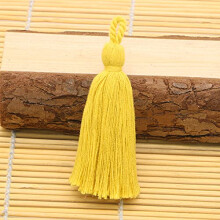 8cm Cotton Tassel Fringe Trim Vintage Boho DIY Jewelry Garment Decoration Pendant 10pcs Lot
