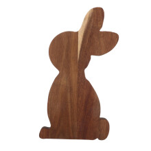Acacia Wood Bunny Board Decorative Platter for Weddings
