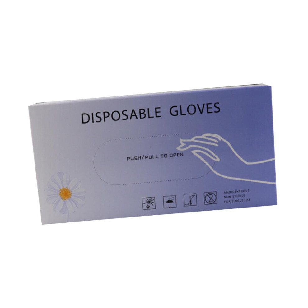 Pvc Disposable Gloves 50Pcs For Food Handling Tattooing Salon Use With Precision Grip Comfort Fit 9450606962256