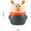 Toothpick Dispenser with PushButton Operation, Cute Elk Design, Large Capacity, Dark Blue 3