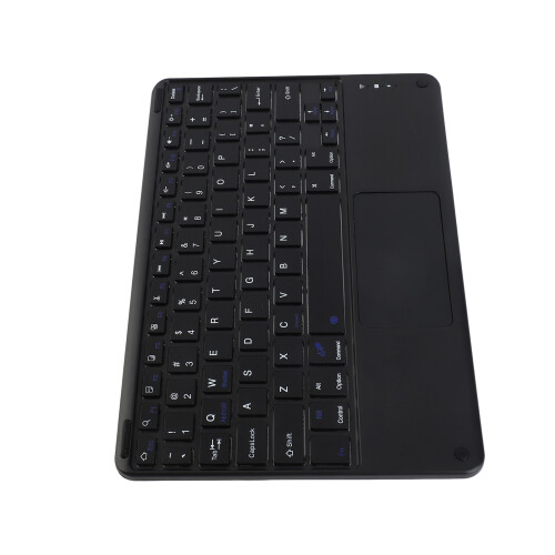 Bluetooth Wireless Keyboard 78 Keys Touchpad Ultra Slim for Android & PC` 2