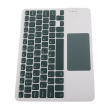 Ultra Slim Bluetooth Keyboard with Touchpad 78 Keys, 400mAh, Dark Green
