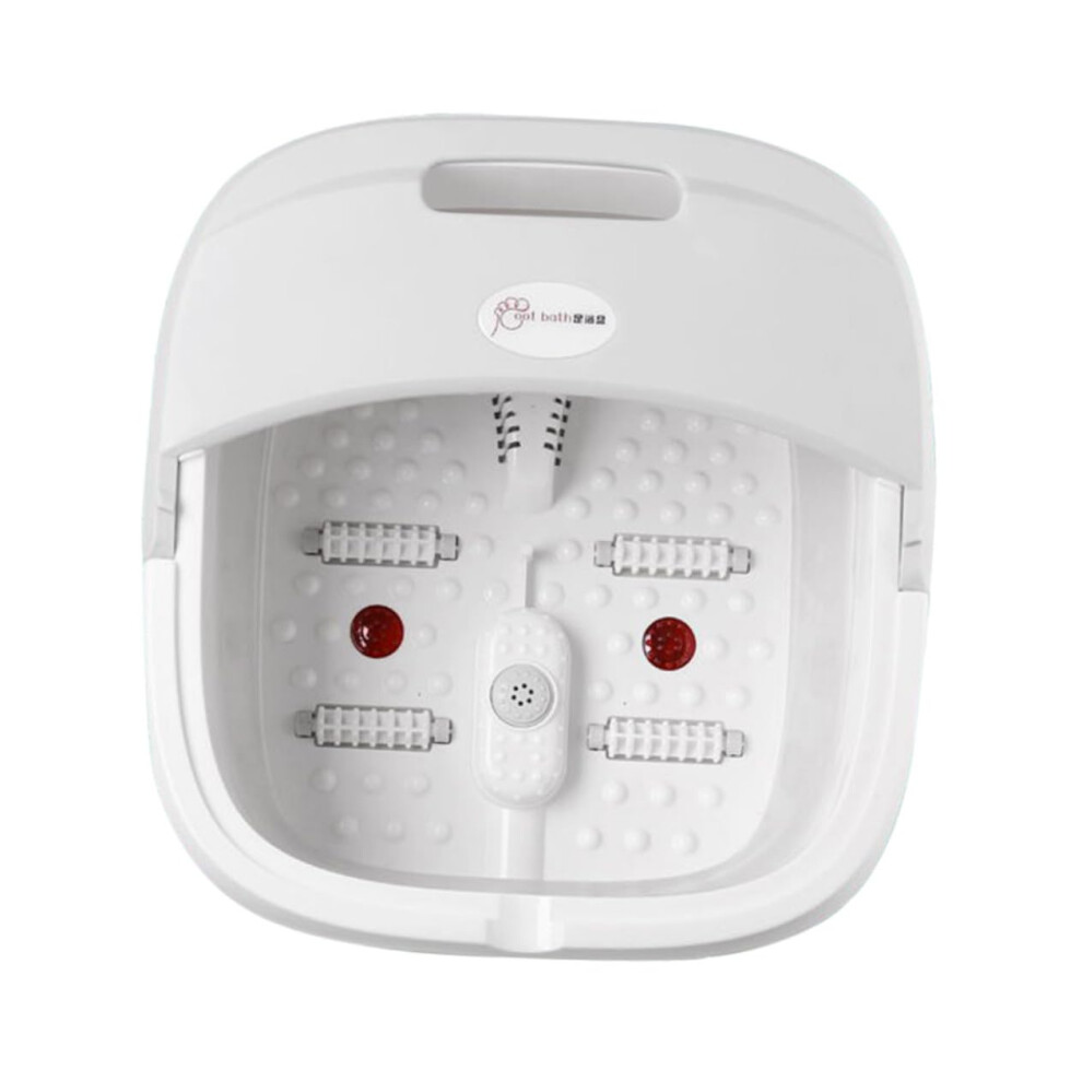 Foldable Foot Soak Tub with Massage Surface, Collapsible Foot Bath Bucket for Home and Travel