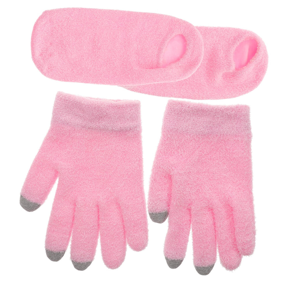 Moisturizing Gel Gloves and Socks Set for Deep Moisture Lock and Overnight Hydration Care