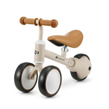 Draisienne Bébé Kinderkraft CUTIE, Mini Triciclo Leggero 1,8 kg, Facile da Trasportare, Design Originale, Per Bambini da 1 Anno, Beige