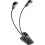 K&amp;M 12246 Doppio 4 LED FlexLight Pupitri e lampade 1