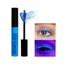 Neon Mascara Waterproof UV Glow Blacklight Reactive Longlasting Fluorescent Eye Makeup Color 05