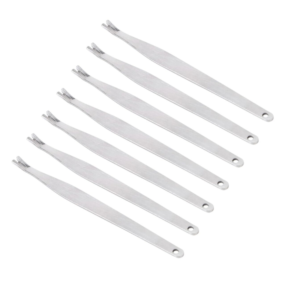 Cuticle Remover Manicure Pedicure Kit 40pcs VShaped Dead Skin Forks Nail Care Set for Home Salon
