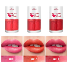 3 Colors Long Lasting Waterproof Korean Lip Tint and Cheek Stain Set, Lightweight Non Sticky (Pink, Watermelon, Rose)