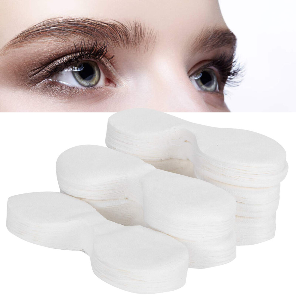 600PCS Disposable Cotton Eye Mask Pads Ultra Thin Contour Fit for Skincare Spa and DIY Treatment