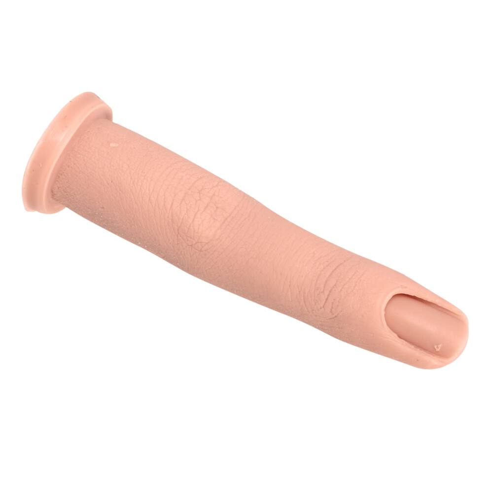 Silicone Nail Practice Hand with Realistic Surface for Acrylic Nails and Manicure Training Finger