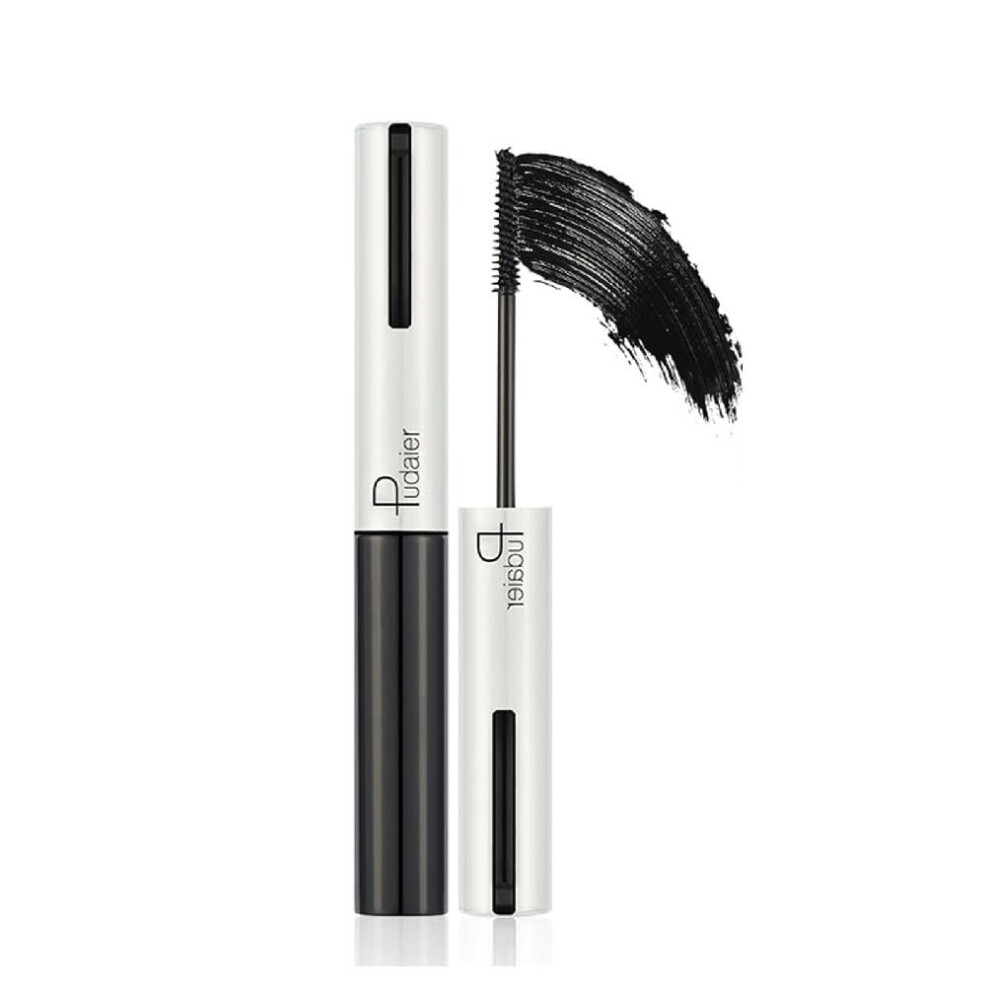 Waterproof Volumizing Curling Mascara with Silk Fibers, LongLasting SmudgeResistant Formula