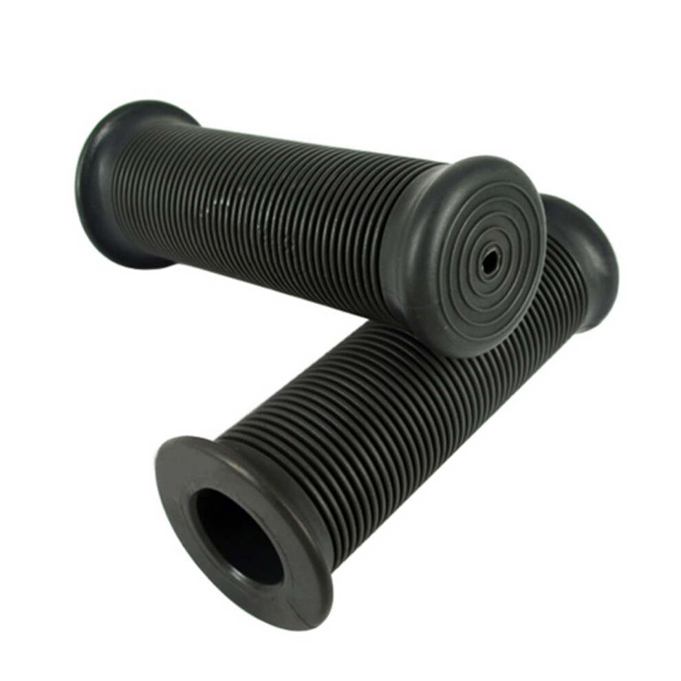 2Pairs Comfortable Rubber Handlebar Grips Non-Slip For Bike Use Black 3621985712831